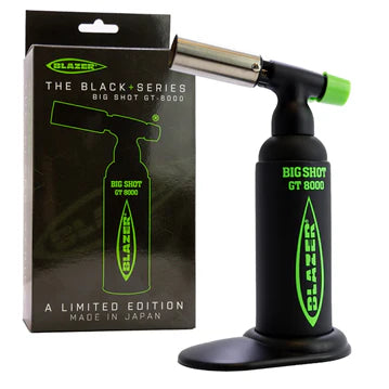Ignite Your Smoking Experience with the BigShot Blazer Torch - The Black+ Serie