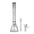 18 Inch Clear Beaker Bong for Smoke Shops – Includes Bowl and Downstem