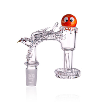IC QUARTZ - Luminous-B | 14mm Male 90° Premium Design 99.9% Quartz Banger (ICQ1120B)