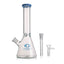 Kickback Glass 10'' Beaker Bong with Colored Lip – Wholesale Smoking Accessories|KB1042