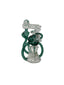 King Pluto - Double Deck Recycler Dab Rig with Diamond Knob