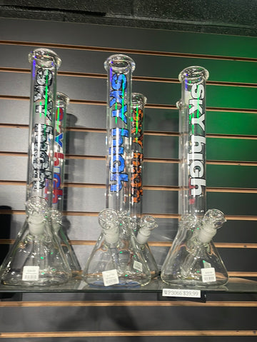SKY HIGH - 18" Beaker with Ice Pinch
