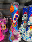 Water Pipe - Beaker with 3D Space ,Rocket Craved on it | 10.5"