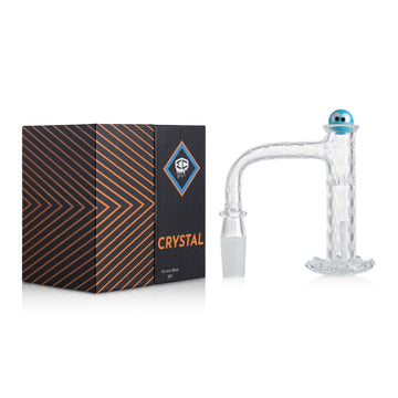 IC Quartz - Crystal 2nd generation 14MM 90D with terp ball grabber