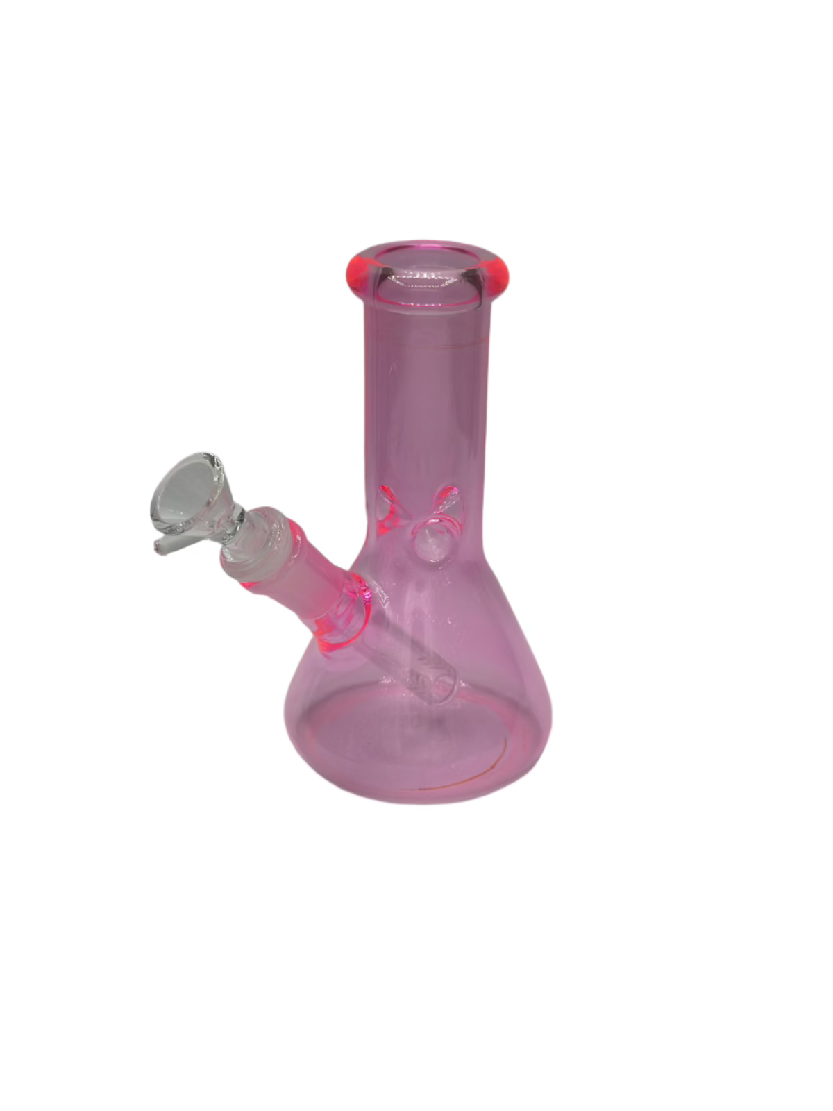 6” Beaker Water Pipe Pink
