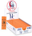Zig Zag Imported French 1 1/4 Gummed Papers - Premium Rolling Experience