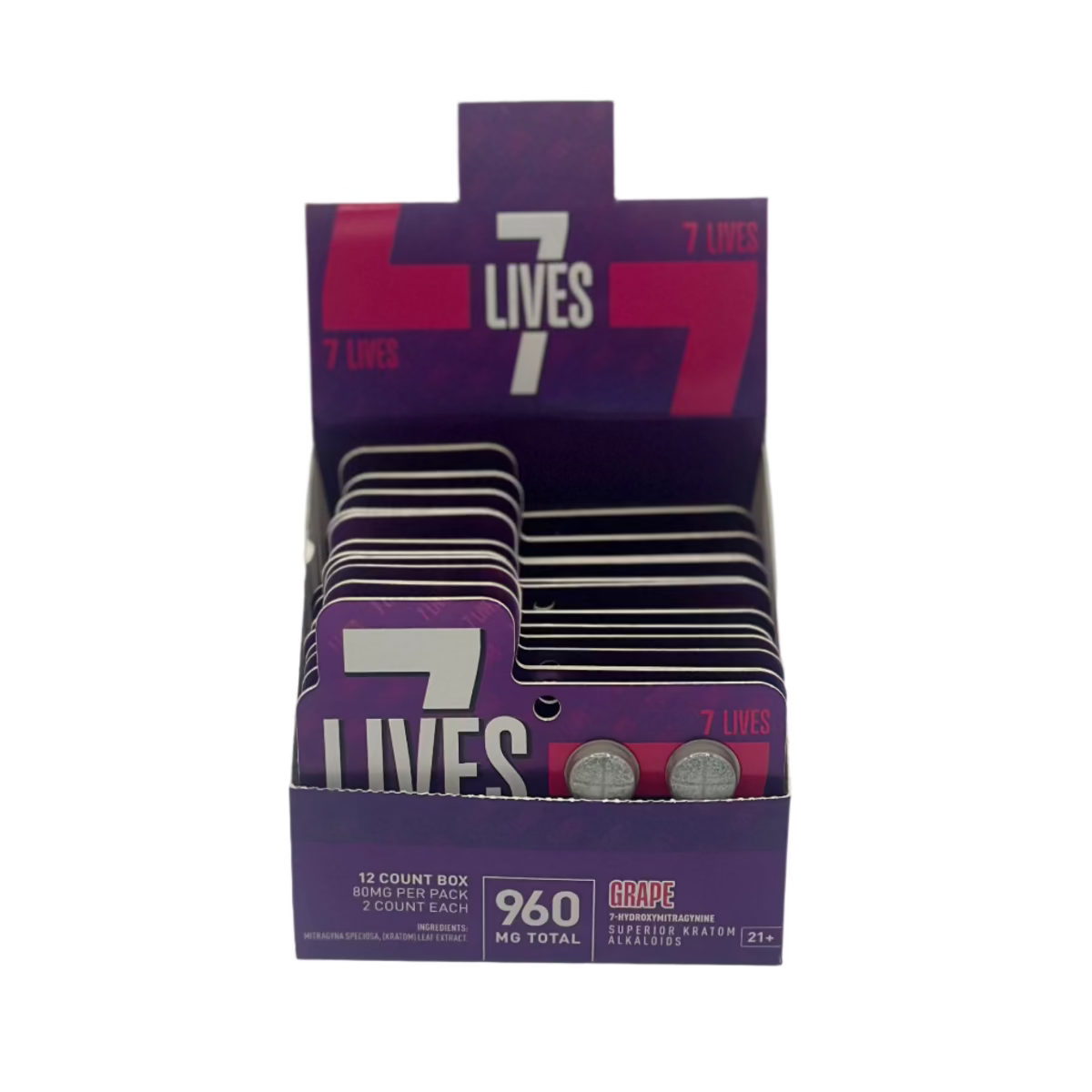 7 Lives Kratom Grape