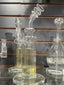 Water Pipe -Clear Straight shooter with bend neck | 10"