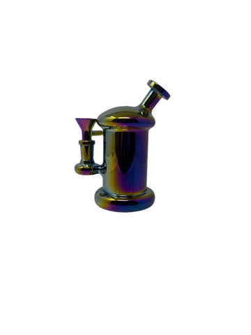 Cylindrical Rig with Matching Bowl Piece | Wholesale Smoking Accessories Supplier| WP4056