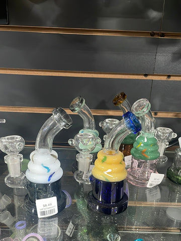5 Inches waterpipe with Layered Cake | Assorted