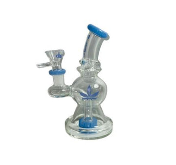 Aleaf 6" Single Circ Perc Water Pipe | Smooth Filtration & Compact Design