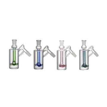 Cheech Glass 14mm 45° Mini Bong Perc Ash Catcher