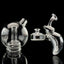 CLOUDV - GLOBE Side Glass Bubbler | Single Unit