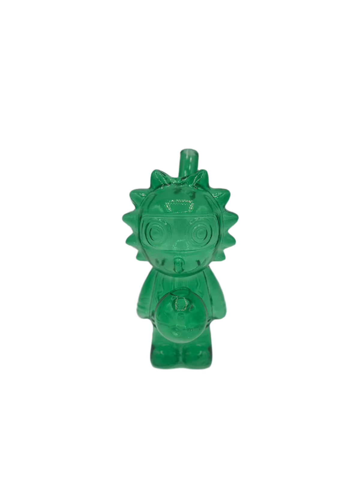 Cartoon character glass oil burners green