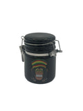 Ceramic storage jar with smell-proof wooden lid – bulk accessory