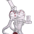 Close view IC glass dab rig