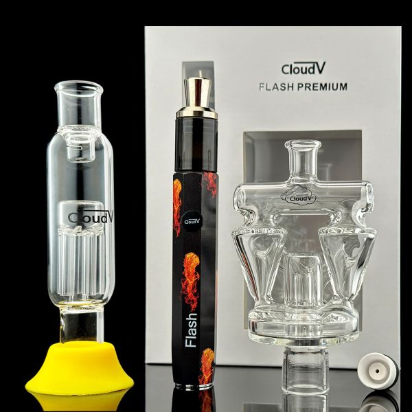 CloudV Flash Premium Dab Pen | Portable Wax Vaporizer CloudV Flash Premium Dab Pen | Portable Wax Vaporizer