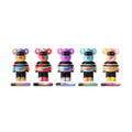 Colorful bear-shaped Lookah 510 batteries in retail display box