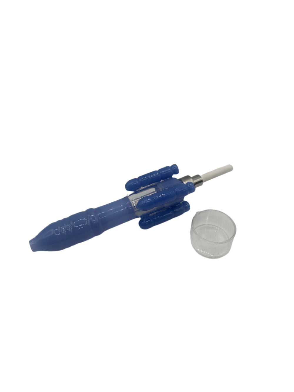 Colorful rocket design nectar collector for concentrate dabbing
