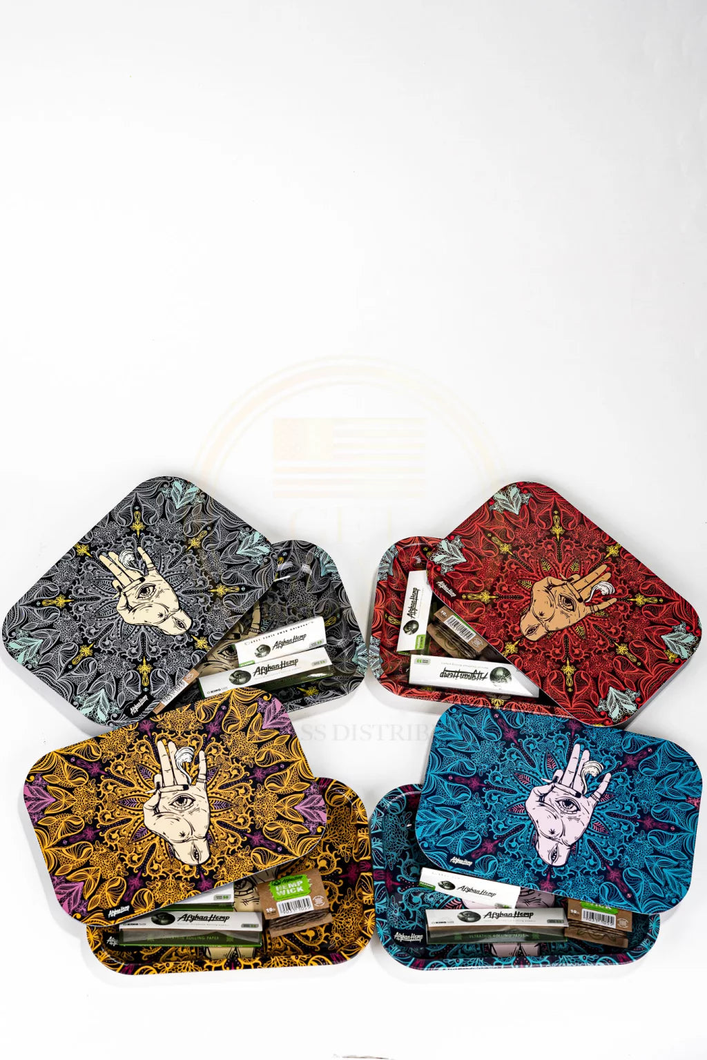 Afghan Hemp Large Rolling Tray