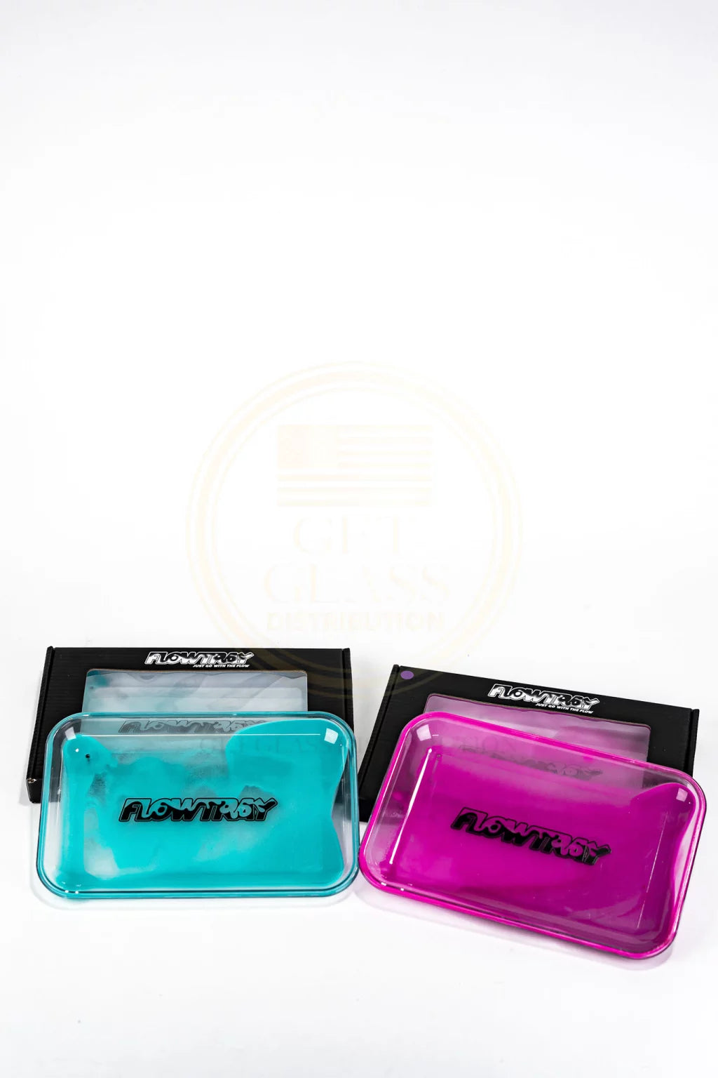 FLOWTRAY Fluorescent Slim Rolling Tray – Just Go With the Flow