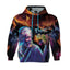 Einstein Black Hole Hoodie by V Syndicate | Trippy Streetwear for Thinkers