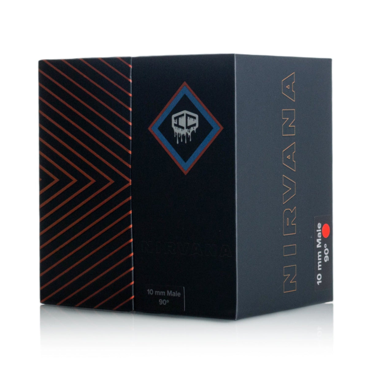 Five-color selection of IC Glass NIRVANA concentrate rigs with terp ball grabber