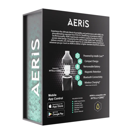 Focus V Aeris back view packaging