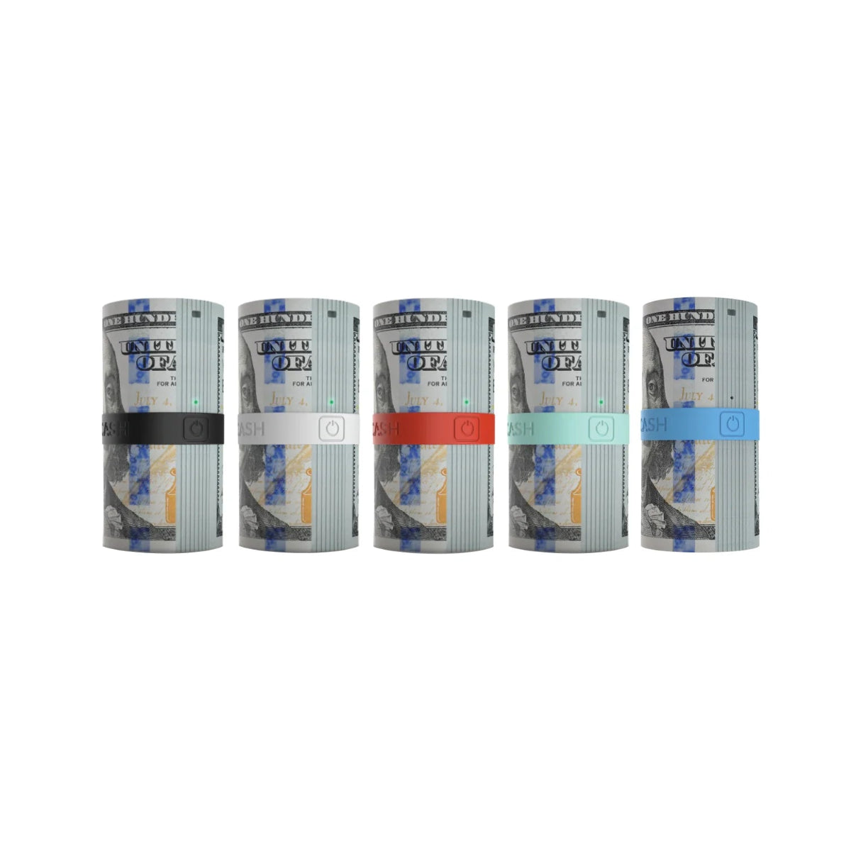 Front view of YoCan Black CASH 510 thread battery