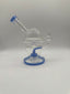 Fab Egg Rig with Colored Base and Mouthpiece | RI1026 | Wholesale Glass Water Pipe