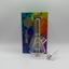 Nectar Collector - Vibrant Glass Beaker Style with Screw-On Ceramic Tip & Dish | Single Unit