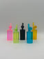Rectangular Cylinder Oil Burner Waterpipe | 5-Pack
