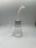 Glass Water Pipe with Honeycomb Diffuser