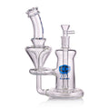 Heavy-Duty IC Glass Bong with Recycler Function