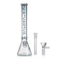 High-Quality Borosilicate Beaker Bong – Kickback Glass 18” Model