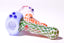 IC Glass Dual Tone Slime Hand Pipe | Honeycomb Neck | ICHP162
