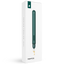 Puffco disposable vape packaging box in white, featuring a dark green graphic of the vape device and a small gold drip detail, on a clean white background.