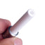 Pack of 5 ICCT 10mm screw-on ceramic tips, reusable and heat-resistant for smooth smoking sessions.