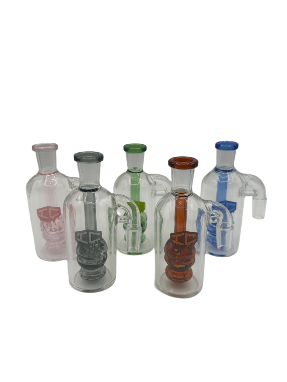 IC Ash Catcher with 45 Degree Joint for Water Pipes