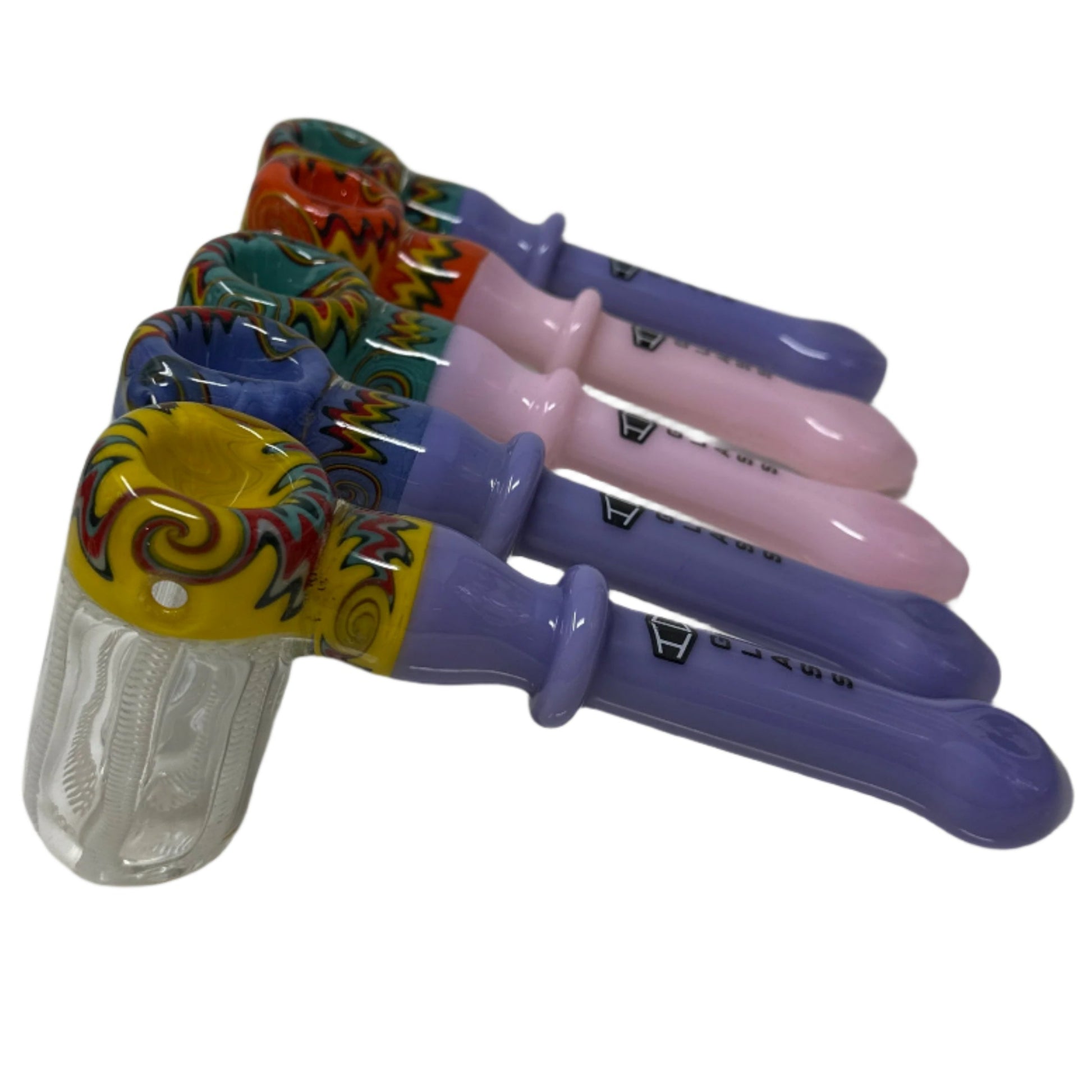 Elevate your sessions with the IC Glass Bubbler featuring a long swirl head design. Available in 3 vibrant colors for a smooth and stylish hit.