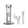 IC Glass straight shooter with removable downstem and bowl