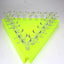 Acrylic Triangle Shape Bowl OR Banger Display Fit For 24 Pieces | 14 MM Male Bowls OR Bangers | Assorted 3 Colors