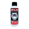GRILAH ISO Glass Cleaner 4oz bottle for deep cleaning bongs, rigs, and glassware with fast-acting, odor-removing formula.