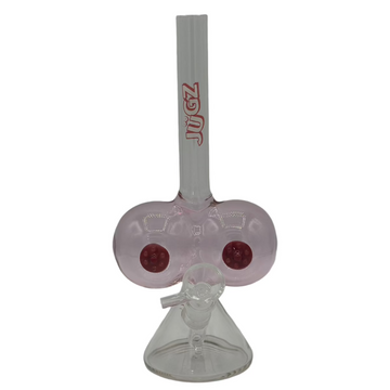 Jugz beaker A-cup bong with built-in downstem and glass bowl