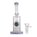 KICKBACK GLASS water pipe with metric percolator and bowl