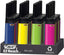 BIC EZ Reach Lighter - Assorted Colors | 40-Count Tray (Colors Will Vary) | Great for Candle Lighting
