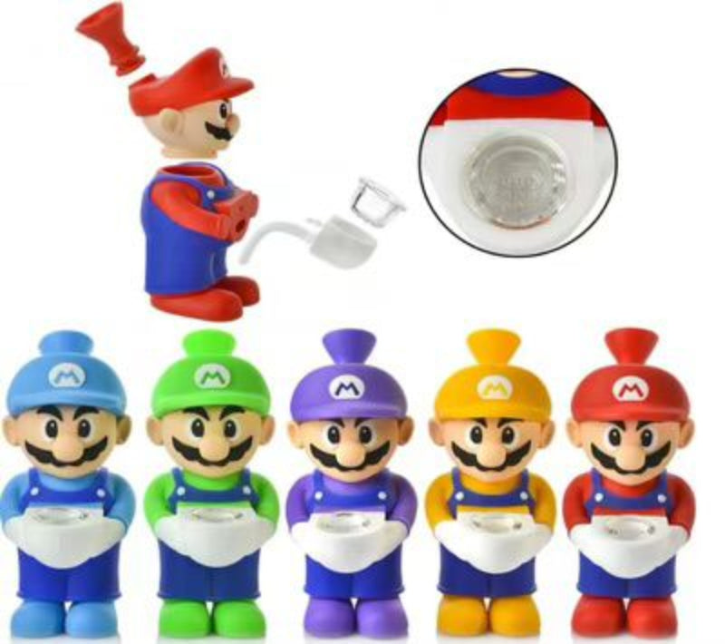 Mario_Silicone_Water_Pipe