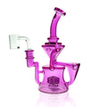Pink Premium Design Double Drain recycler with banger