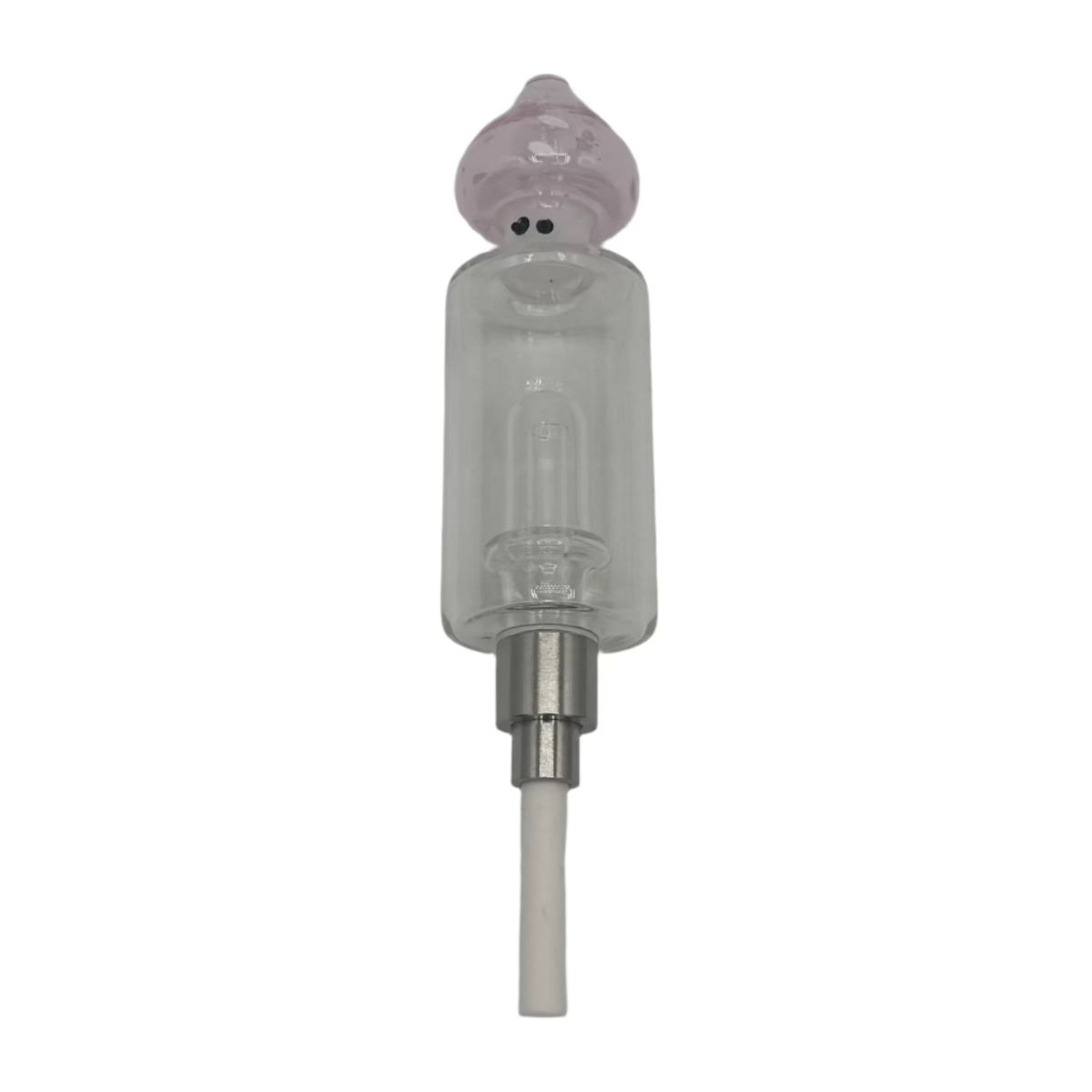 Portable 510 Thread Glass Nectar Collector in Mushroom Design