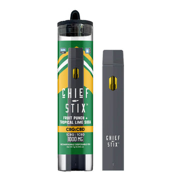 CHIEF STIX - 1G Rechargeable Disposable Pen | Assorted 3 Flavors